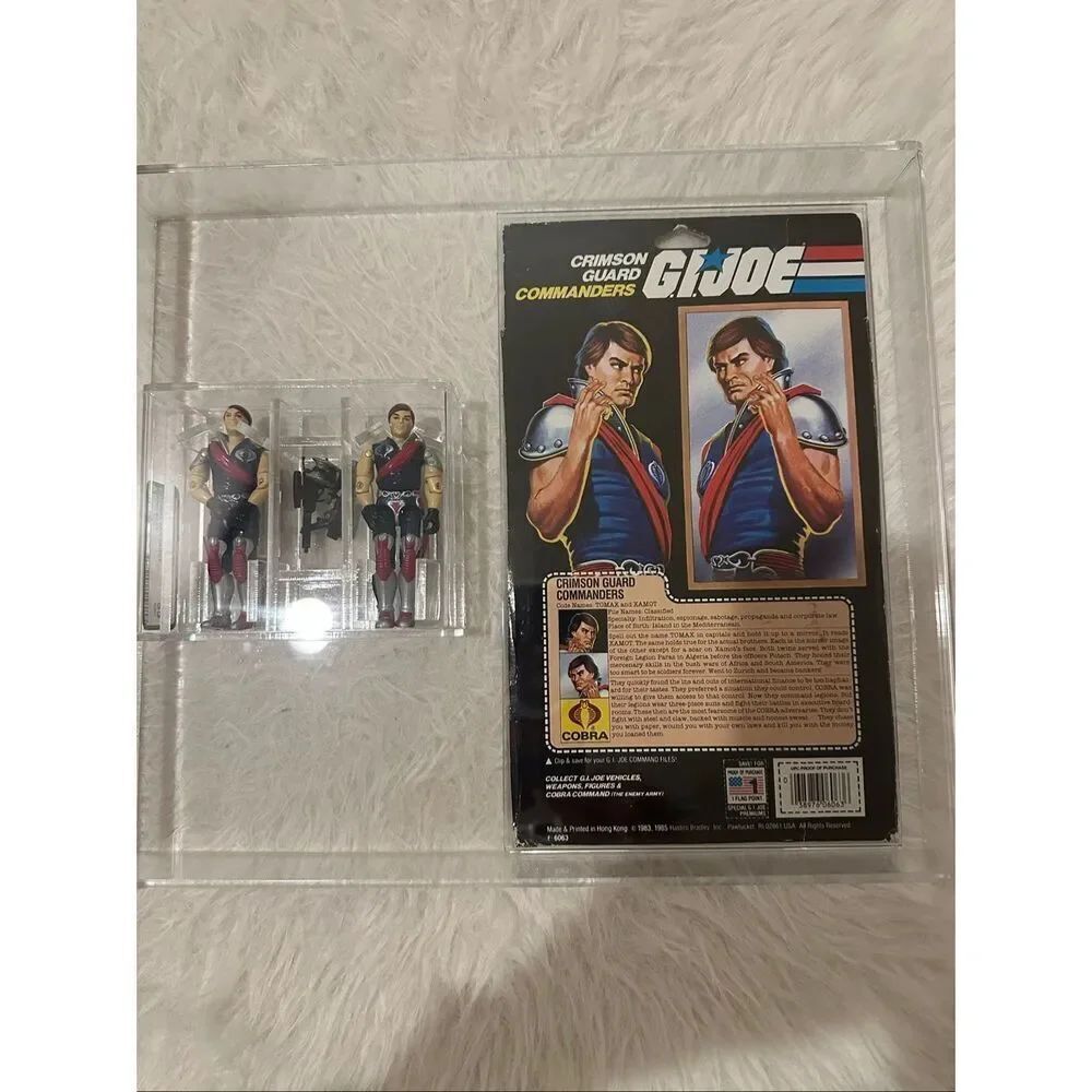 1985 Hasbro Crimson guard Commander graded